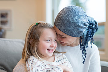 Cancer Care Northwest Medical Oncology Services for all Cancer Types, Cancer Patient with her daughter.